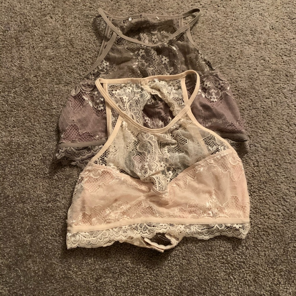 2pcs lace bra tops (D199)